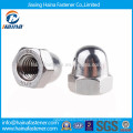 Made in china DIN1587 stainless steel hex cap nut